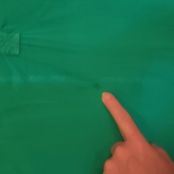 Splendid contrast long sleeve top teal soft small spots on front size small - Picture 6 of 9